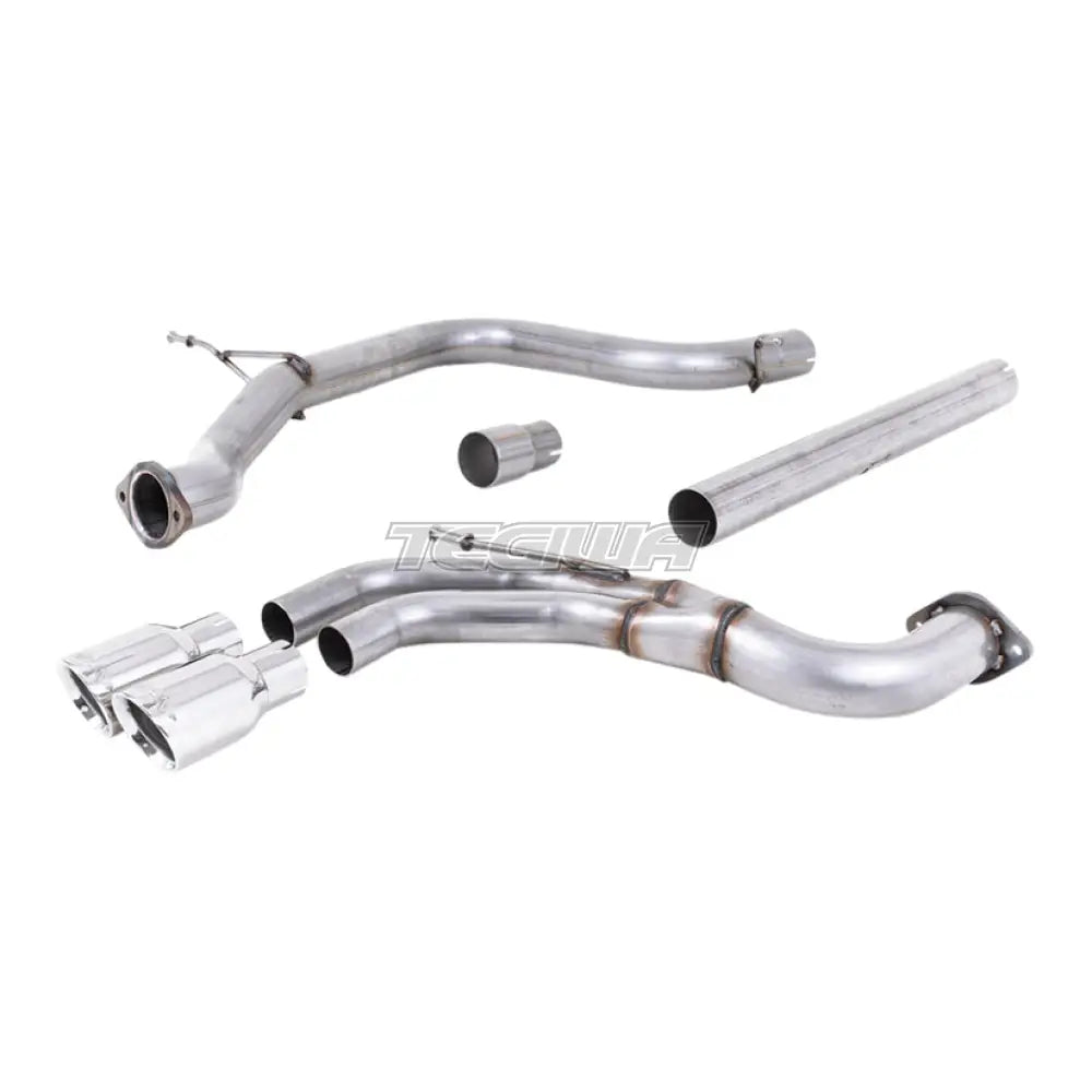 Milltek Seat Leon FR 2.0 TDI 184PS SC and 5-door (manual and DSG-auto) 2013-2020 Cat-back Exhaust