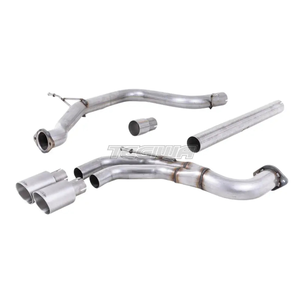 Milltek Seat Leon FR 2.0 TDI 184PS SC and 5-door (manual and DSG-auto) 2013-2020 Cat-back Exhaust