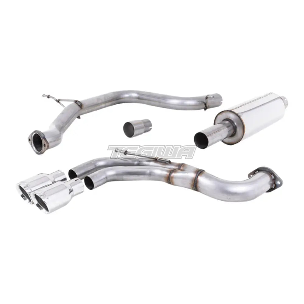 Milltek Seat Leon FR 2.0 TDI 184PS SC and 5-door (manual and DSG-auto) 2013-2020 Cat-back Exhaust