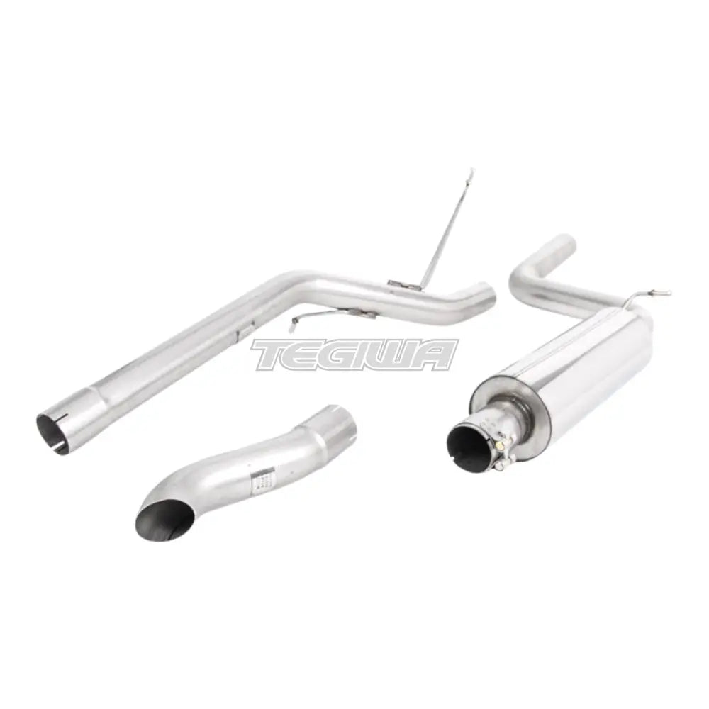 Milltek Volkswagen Caddy 2.0TDI 140PS 2WD Manual and DSG (not Maxi models) 2003-2020 Particulate Filter-back Exhaust