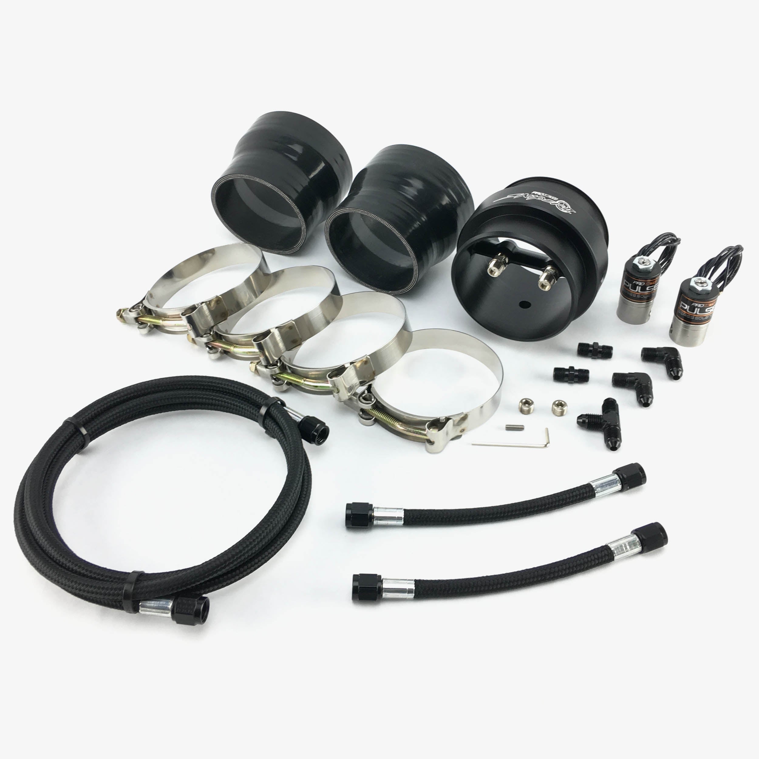 Sniper II Dual Stage With 8ft Hose Assembly (Solenoid/Solenoid Silicone Reducer) -  Motorsport Calibrations