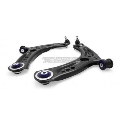 SuperPro Offset Lower Control Arm Complete Kit For MQB Platform - MK7 Golf, S3 8V, MK3 Leon