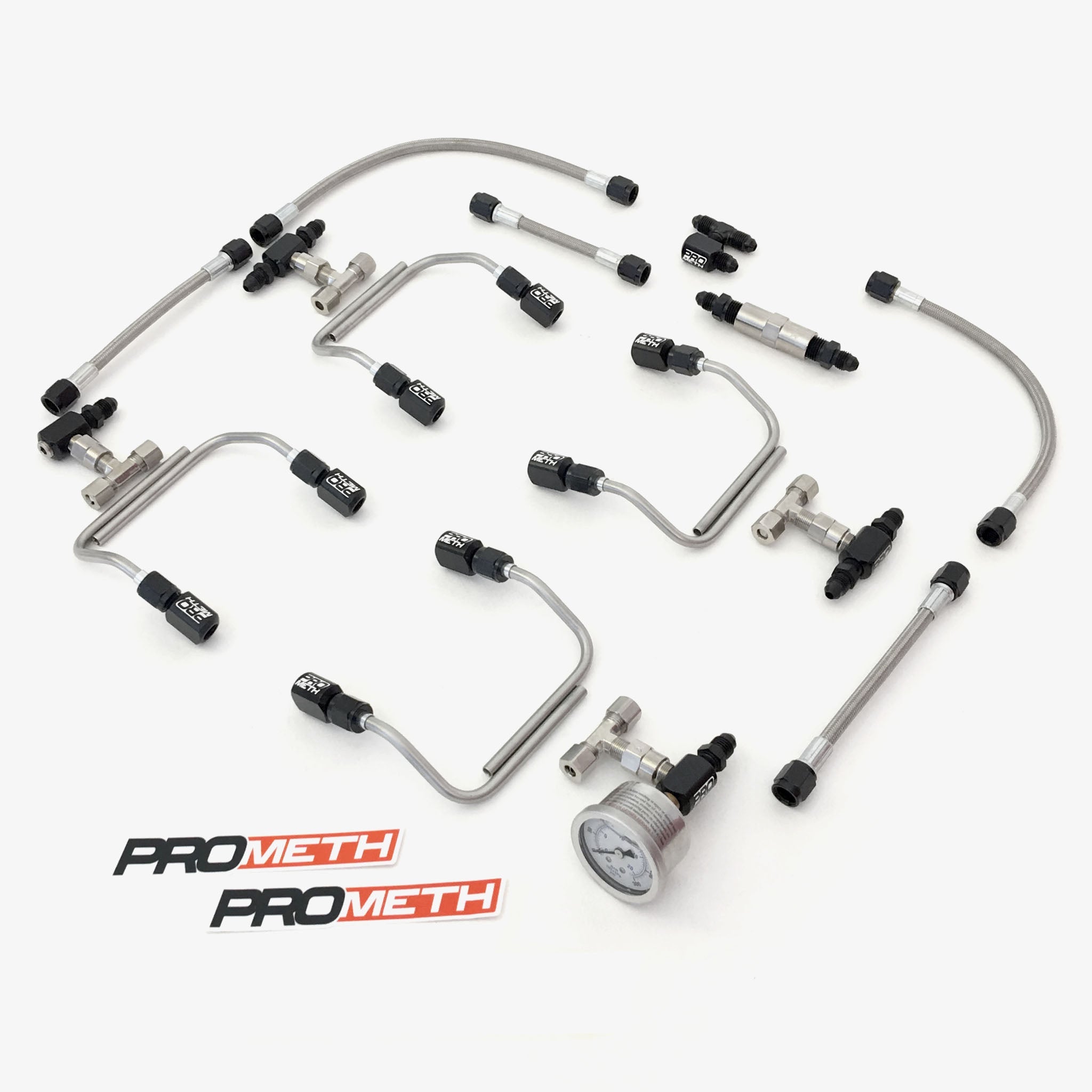 Universal V8 Direct Port Methanol Injection (Pre-Bent)