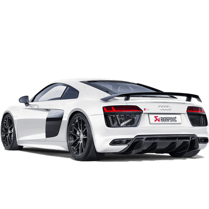 Audi R8 Coupe / Spyder 5.2 FSI | Akrapovic | Slip-On Line Titanium - Does not fit Post 2019 vehicles, with facelift styling