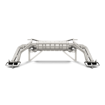 Audi R8 Coupe / Spyder 5.2 FSI | Akrapovic | Slip-On Line Titanium - Does not fit Post 2019 vehicles, with facelift styling