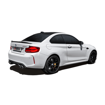 BMW M2 CS F87N OPF/GPF | Akrapovic | Slip-On Line Titanium