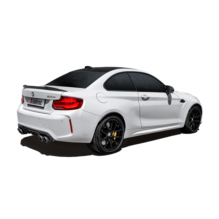 BMW M2 CS F87N OPF/GPF | Akrapovic | Slip-On Line Titanium