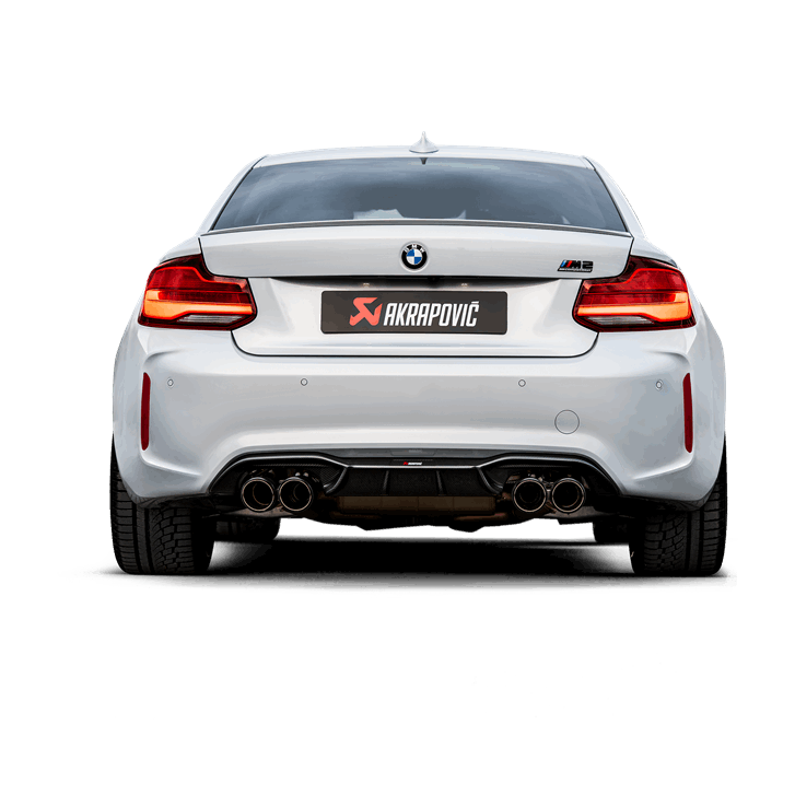 BMW M2 Competition / CS F87N | Akrapovic | Slip-On Line Titanium