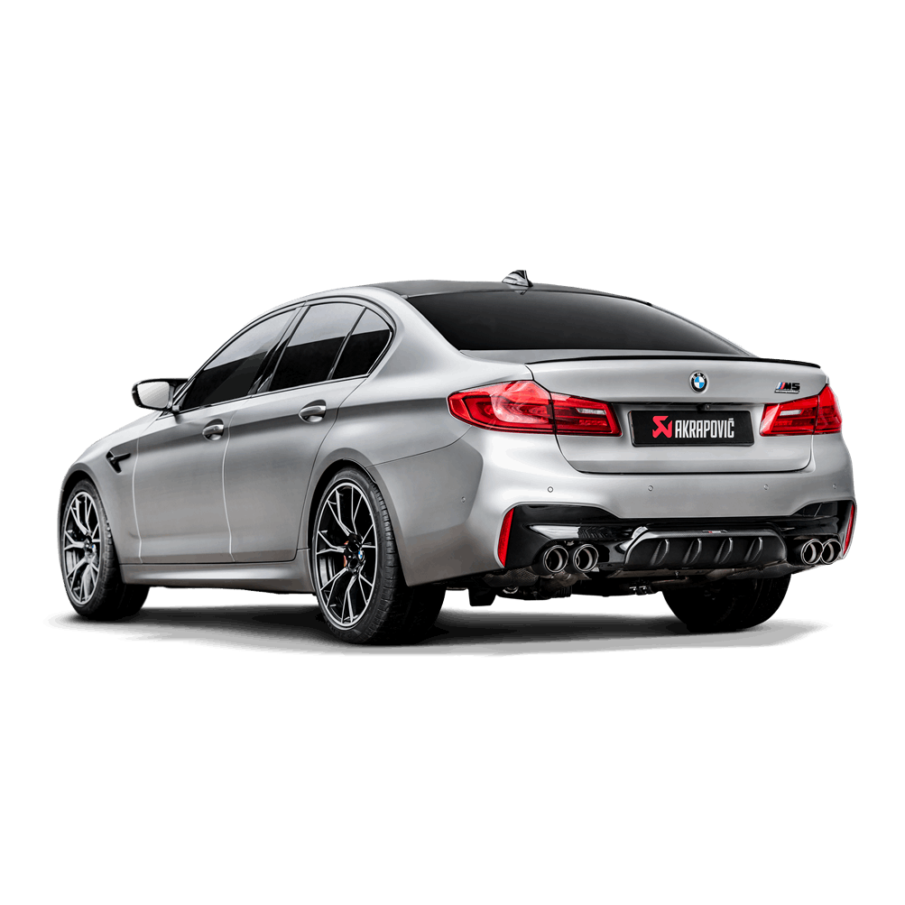 BMW M5 / M5 Competition / CS F90 - OPF/GPF | Akrapovic | Slip-on-Line System - Carbon Tips