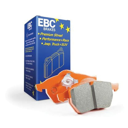 EBC AC Aston Martin BMW Volkswagen Orangestuff Race Front Brake Pads - Brembo Caliper Inc. MK VI, Vantage, E39 Alpina & Touareg I