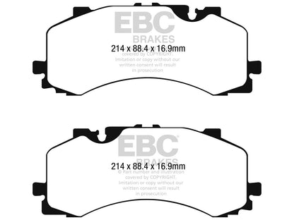 EBC Audi 4M Bluestuff NDX Trackday Front Brake Pads - Akebono Caliper Q7, Q8 & SQ7