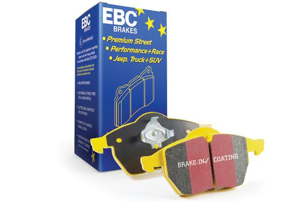 EBC Audi 8P 8J Yellowstuff Street and Track Front Brake Pads - ATE Caliper S3, TT & TTS