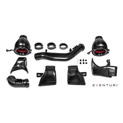 Eventuri BMW S55 F80 F82 F83 Carbon Performance Intake with open Metal Duct V1 M3 & M4