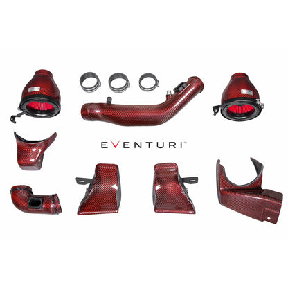 Eventuri BMW S55 F80 F82 F83 Carbon Performance Intake with open Metal Duct V1 M3 & M4