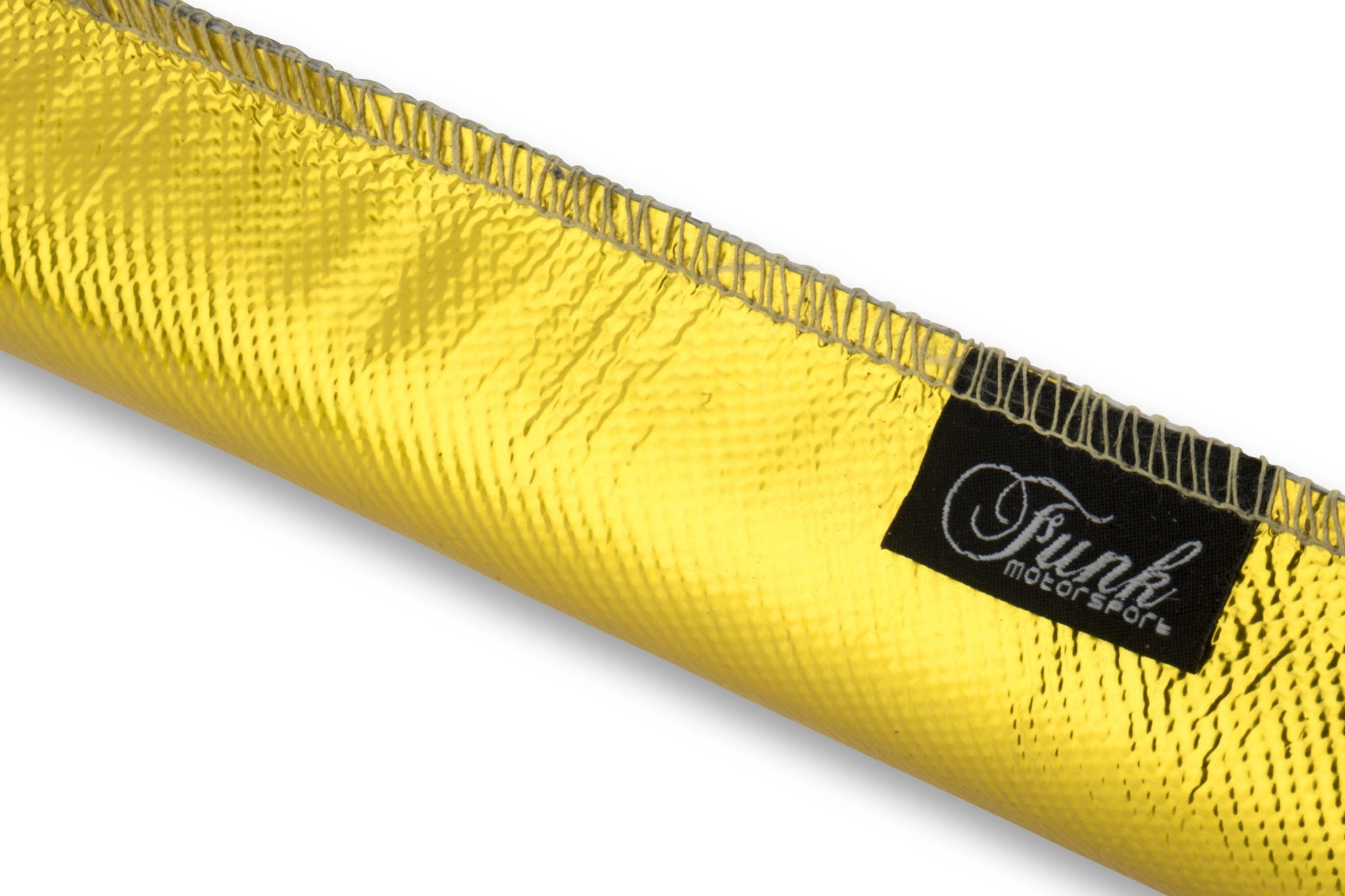 Funk Motorsport Sewn Gold Heat Wrap Sleeving ideal for fuel lines and wiring