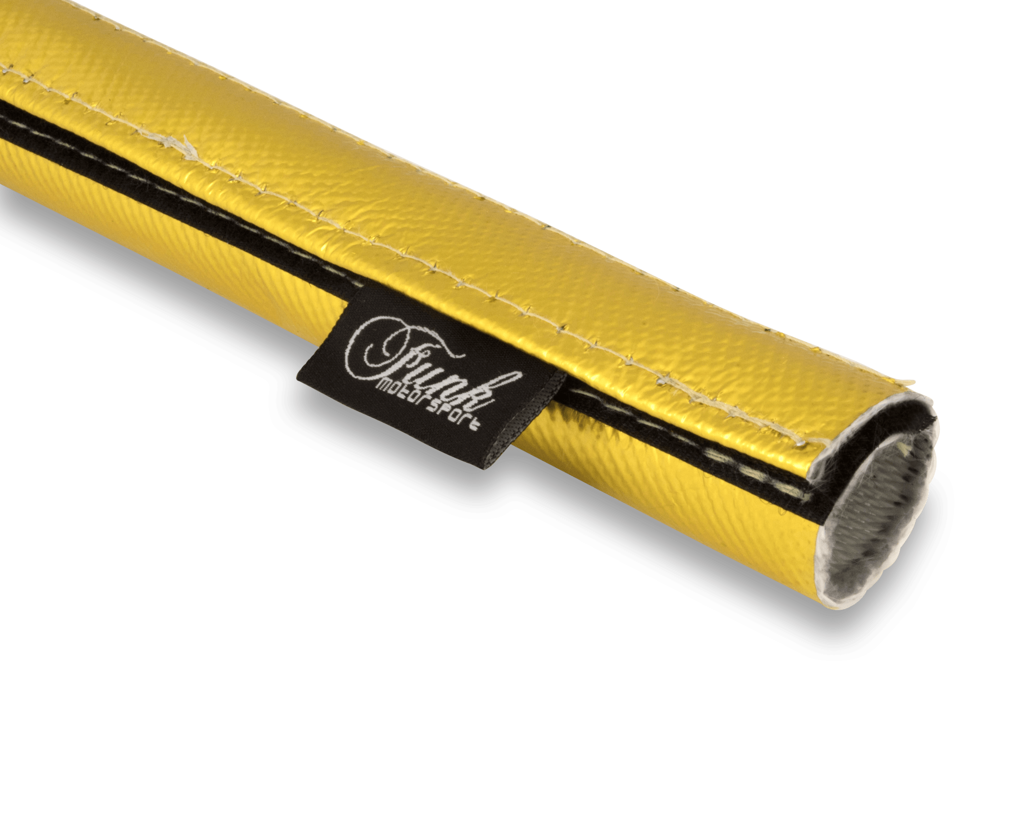 Funk Motorsport Velcro Gold Heat Wrap Sleeving ideal for fuel lines and wiring