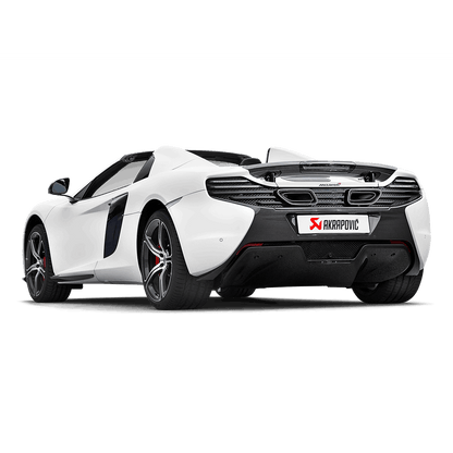 Mclaren 650S/650S Spyder | Akrapovic | Slip-On Line Titanium