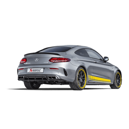 Mercedes AMG C63 Coupe C205 | Akrapovic | Evolution Line System - For vehicles with Mercedes-AMG Performance exhaust System - For vehicles without Mercedes-AMG Performance exhaust System