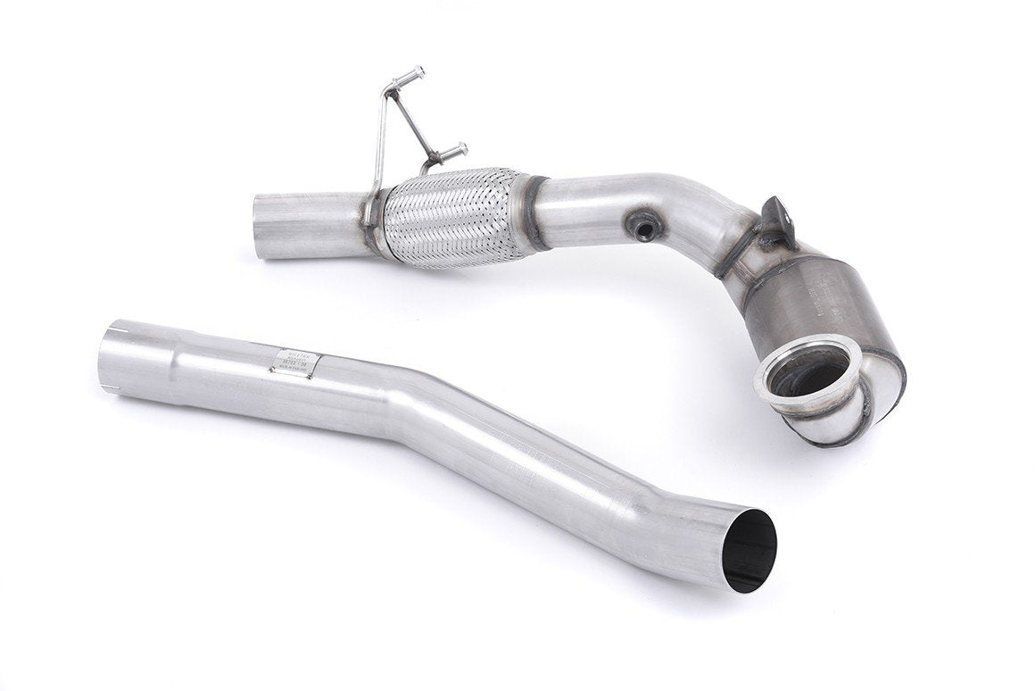 Milltek Large Bore Downpipe and Hi-Flow Sports Cat Audi S1