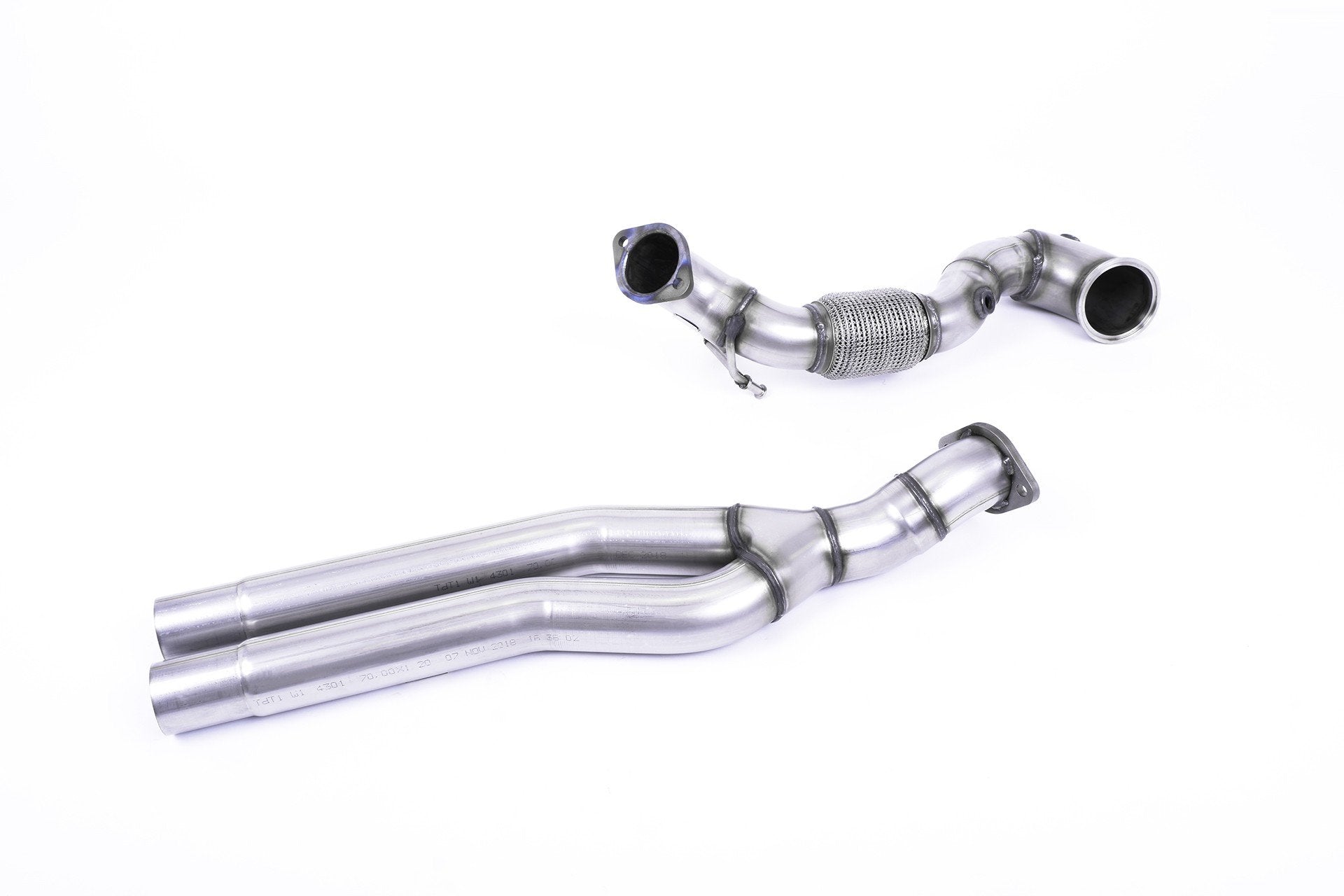 Milltek Sport Large Bore Downpipe and De-Cat TTRS 8S