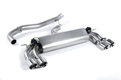 Milltek Sport Valved Cat-Back Exhaust System Golf MK7.5R OPF Options