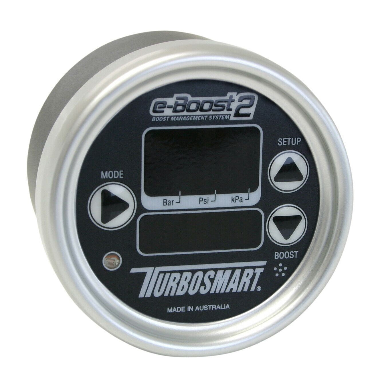 Turbosmart EBS E-BOOST2 Electronic 66mm 0-60psi Black Silver BOOST Controller